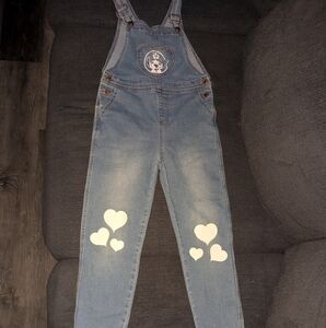 Girl jeans overalls
